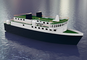 Winning design for safe affordable ferry 2014